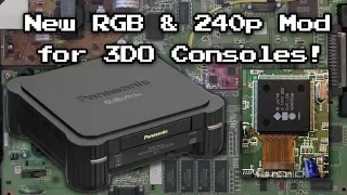 NEW 3DO RGB & 240p Mod