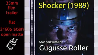 Shocker (1989) 35mm film trailer, flat open matte, 2160p
