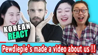 Koreans react to Pewdiepie reacting to them