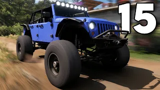 Forza Horizon 5 - Part 15 - SECRET JEEP WRANGLER BUILD