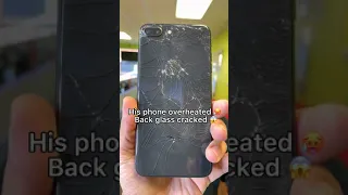 You won’t believe what happened to his and his wife ‘s phone 😱 #apple #iphone #ios #overhead