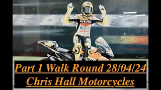 28/04/2023 Part 1 walk round @chrishallmotorcycles #motorcycles