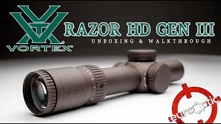 Vortex Razor HD Gen III 1-10 UNBOXING & FIRST LOOK! | EUROOPTIC.COM