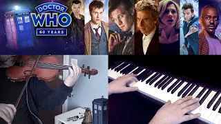 Every Doctor's Theme (Piano & Violin) Doctor Who