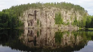 Mount Kaarnavuori at Lake Saimaa