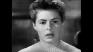 Ingrid Bergman. Swedish sensibility