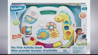 Kids' toys recalled