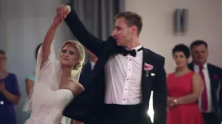 Marta i Karol 25.06.2016 r. Pierwszy taniec :) ,,Hallelujah'' walc wiedeński  / First wedding dance