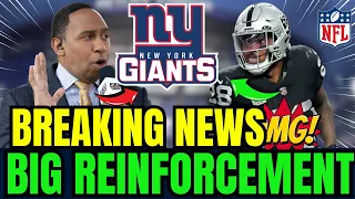 🚨WILL THIS PLAYER BE A GREAT REINFORCEMENT FOR THE TEAM ? NEW YORK GIANTS NEWS TODAY! NFL NEWS TODAY