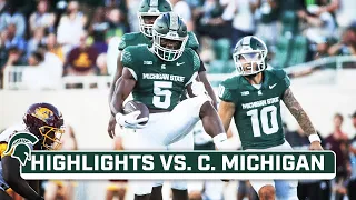 Central Michigan at Michigan State | Highlights | Big Ten Football | Sep. 1, 2023