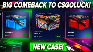 BIG COMEBACK TO CSGOLUCK!