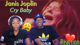 Janis Joplin "CRY BABY" REACTION | Asia and BJ