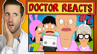 ER Doctor REACTS to Hilarious Bob's Burgers Medical Scenes #2