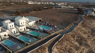 Thermes villas, Santorini Greece | Perfect location for your dream wedding!