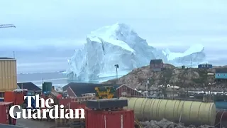 Huge iceberg threatens small Greenland village with tsunami