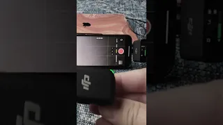 DJI mic🎙️- приятная фишка👍 Wireless microphone from DJI - dji mic.  Безпроводной микрофон от DJI.