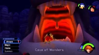 [12] KH 1.5 ReMix: KH Final Mix HD - Agrabah (2/3) - Pot Centipede and Cave of Wonders Guardian