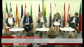 "Brexit and the European Parliament: what it means for free movement" event debate - 03/05/2017