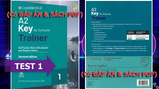 KET - A2 Key for Schools TRAINER 1 Second Edition - KET Listening TEST 1 with ANSWER KEY