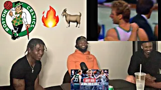 WE HAVE NEW LARRY BIRD FANS LADIES AND GENTLEMEN! | LARRY BIRD ULTIMATE MIXTAPE REACTION VIDEO