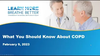 What You Should Know About COPD