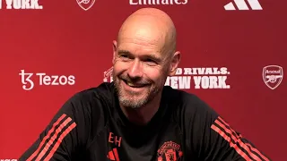 Erik ten Hag FULL pre-match press conference | Arsenal v Manchester United | Man Utd Tour 2023