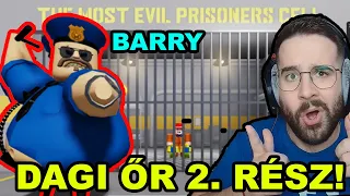 MENEKÜLÉS A DAGI ŐR ELŐL 2. RÉSZ | ELKAP BARRY ! BARRY'S PRISON RUN V2!
