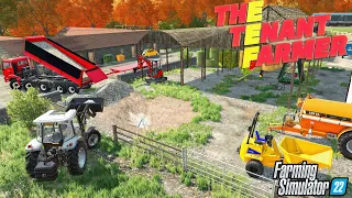 The Tenant Farmer -  Fixing the yard! | Farming Simulator 22 Roleplay series - Calmsden Farm #7