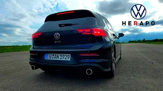 🟢VW GOLF GTI MK8 STOCK EXHAUST SOUND! Revs, Launch Control