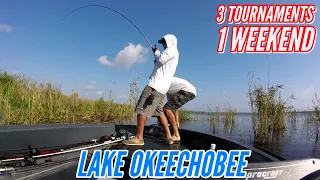 FISHING 3 Tournaments in 2 DAYS on Lake Okeechobee!!