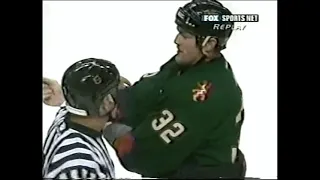 Kevin Sawyer refuses to fight Brad May 7 - Dec 21, 2001