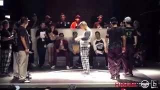 HURRICANES BATTLE-ISM 2013  | POPPIN CREW - Audition [Funkzilla Taichung] & [Flexion Boogz]