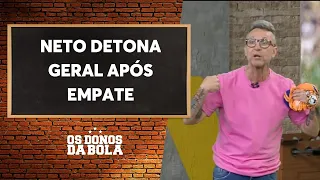 Neto detona geral no Corinthians e prevê goleada de 8 para o Flamengo no Brasileirão