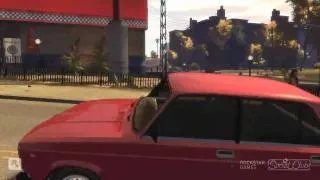 РУССКИЕ тачки в GTA IV.wmv