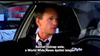 How I Met Your Mother - Barney become unjinxed in English with Hungarian subtitle