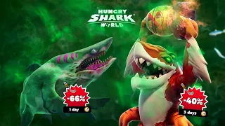 GOT ZOMBIE SHARK 66% OFF AND MELTDOWN SHARK 40% OFF (DOUBLE DISCOUNT) - Hungry Shark World