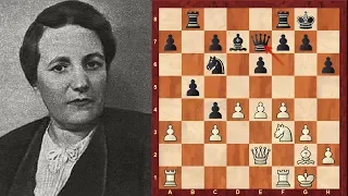 Lyudmila Rudenko: World chess champion who saved children in WW2 - game vs Bykova