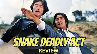 MARTIAL ARTS ACTION | Snake Deadly Act Review