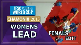 Lead Finals | Chamonix | Women | 2015 | IFSC World Cup
