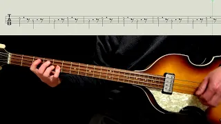 Bass TAB : No Reply - The Beatles