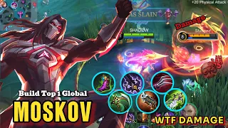 Moskov Impossible Epic Comeback!! Never Give Up Epic Comeback Is Real ~ Build Top 1 Global MLBB‼️