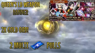 DFFOO GL - Queen's LD Banner, 20 tickets Pull