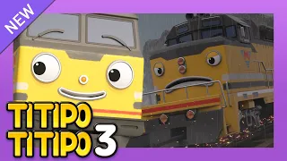 TITIPO S3 EP3 I want to be a Megatrain l Train Cartoons For Kids | Titipo the Little Train