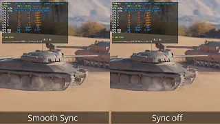 Smooth Sync Test - World of Tanks EnCore // Intel Arc A380