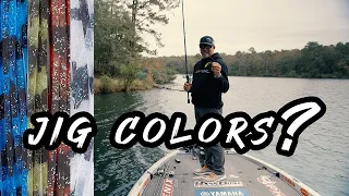 Randall Tharp's thoughts on jig color selection