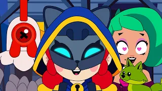 BRAWL STARS ANIMATION - LOLA & CAT BURGLAR JESSIE