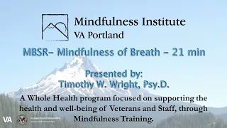 MBSR Guided Practice - Mindfulness of Breath