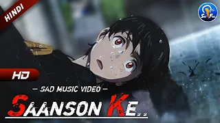 Saanson Ke song - AMV |Sad Love Story | Full Music Video | Weathering With You | Un-Official