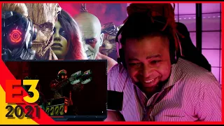 Marvel's Guardians of the Galaxy Reveal Trailer | Square Enix Presents E3 2021 Reaction & Review!!