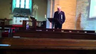 Paul Blezard Reads Book of Job at Hay